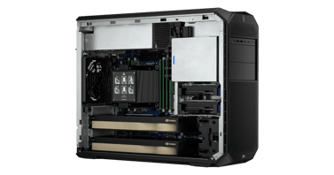 HP Z4 G5 Workstation, Blick ins Innere