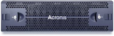 Acronis Cyber Appliance, Frontansicht des Geräts mit Blende
