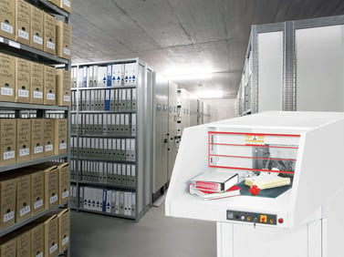 IDEAL Aktenvernichter 5009 CC, im Aktenarchiv