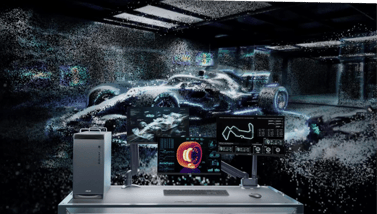 ASUS ExpertCenter Pro ET900N G3, am Arbeitsplatz, Einsatzszene Automobil