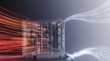 ASUS ExpertCenter Pro ET900N G3, Luftstrom durch das Gehäuse