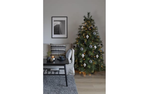 1030037_2 - Mediatech Konstsmide LED Baummantel 150 frostet LED indoor, 5 x 30 LED, Baumhöhe: 1.5, Timer