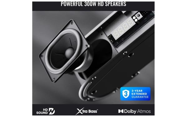 Majority Bowfell Halo 5.1 Dolby Atmos mit kabellosem Subwoofer