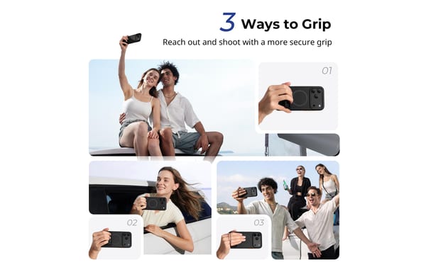 SmallRig CS-S1 Phone Case with Stand for iPhone 18 Pro / 17 Pro (Aurora Black)