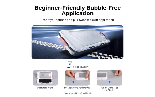 SmallRig CA-P1 AR HD Screen Protector for iPhone 18 / 17 Pro Max