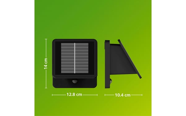 2243156_8 - Mediatech Philips Tavenlor Solar Wandleuchte 2700K, IR, quadratisch, schwarz