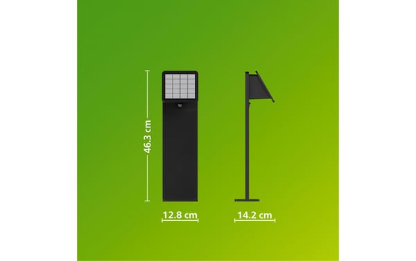 2243157_8 - Mediatech Philips Tavenlor Solar Sockelleuchte 2700K, IR, schwarz