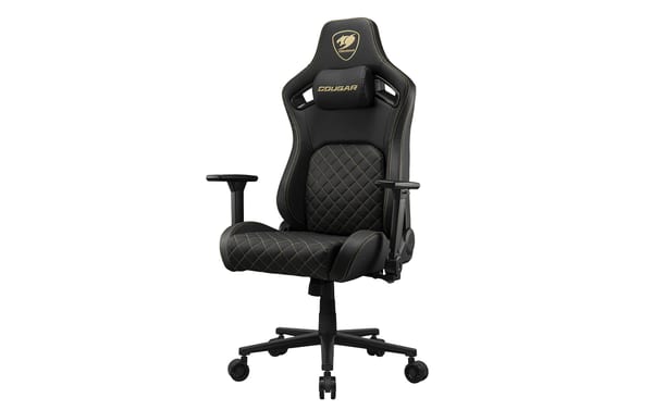 Cougar Defensor Kunstleder Schwarz Gold