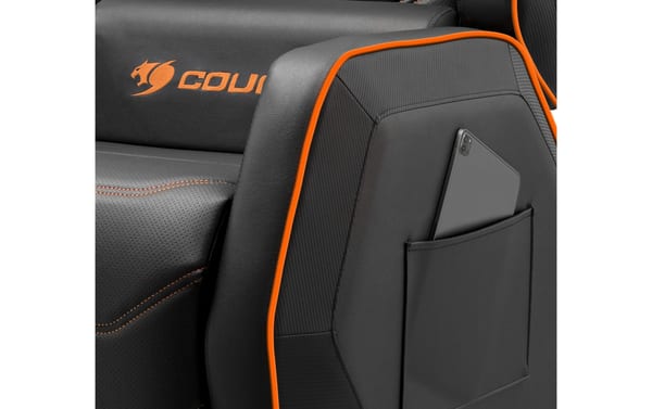 Cougar Ranger S Kunstleder Schwarz Orange