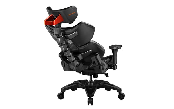 2248416_3 - Mediatech Cougar Terminator Kunstleder Schwarz Orange