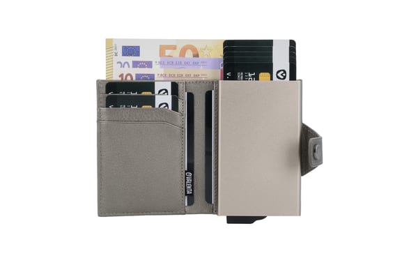 2254269_6 - Mediatech VALENTA Card Case Plus Wallet Luxe Metal Bronze