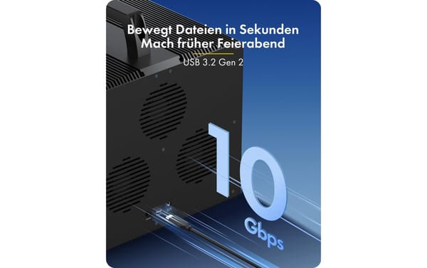 2255667_3 - Mediatech ICY BOX ext. 10x3.5 Gehäuse IB-3710-C31 schwarz, USB3.2, SATA3