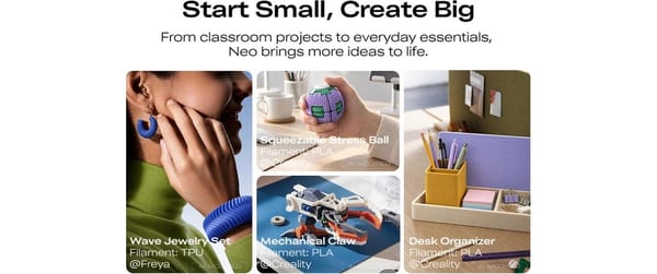 Creality Ender 3V3 Neo Combo 3D-Drucker Mit CFS nano für Mehrfarbdruck