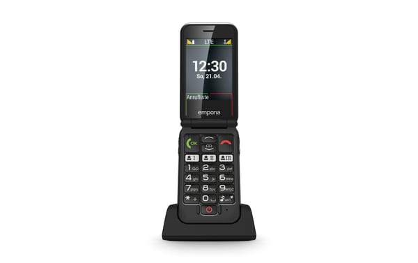 Emporia JOY LTE New Black 4G, Single Nano