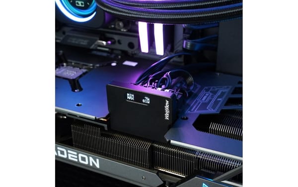2264914_4 - Mediatech WireView GPU 1x12VHPWR to 3x8Pin PCIe Nor GPU Power Monitor. Wireview GPU 1x12Vhpw