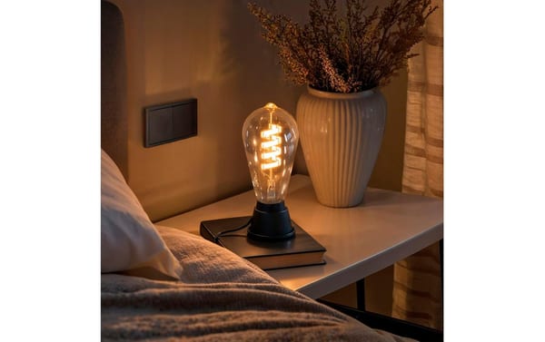 2275418_7 - Mediatech Hama Smarte LED-Lampe E27, Retro, Filament ST64, RGBW, dimmbar