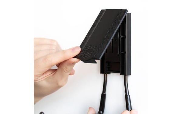 Supermagnete Magnethaken Mega 4.5 Zoll offen, schwarz