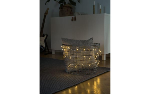 900766_3 - Mediatech Konstsmide LED Lichterkette Micro 200 LED transpart Kabel, L: 13.93, App gesteuert