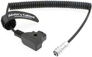 Alvin's Cables BMPCC 4K zu D-Tap Coiled Netzkabel