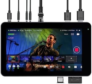 YOLOLIV YoloBox Mini - Ultra-portabler All-in-One Smart Live-Streaming Encoder & Monitor