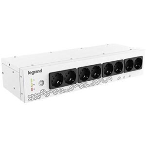 USV-PDU-Kombination für 19-Zoll-Racks – 800VA/480W, 15 Minuten Überbrückungszeit
