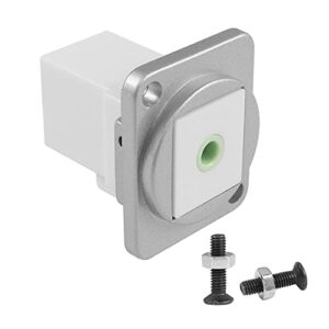 3.5mm Stereo Panel Mount Adapter: Kompakte Lösung für hochwertige Audioverbindungen