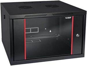 Robuster 19-Zoll Netzwerkschrank mit 7 HE für maximale Sicherheit und Effizienz