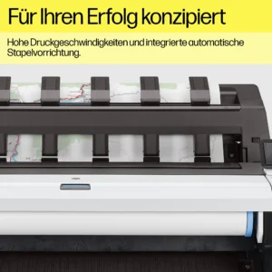 HP DesignJet T2600DRPS 36 Zoll, Detail der Stapelvorrichtung