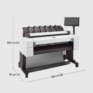 HP DesignJet T2600DRPS 36 Zoll, mit Massangaben