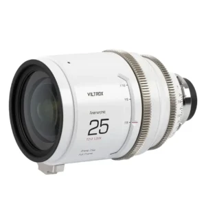 Viltrox 25 35 50 75 100 T20 133 X PL PL Mount Objektiv Set - Mediatech Viltrox EPIC Anamorph-Set PL, 25 mm Objektiv, schräge Ansicht