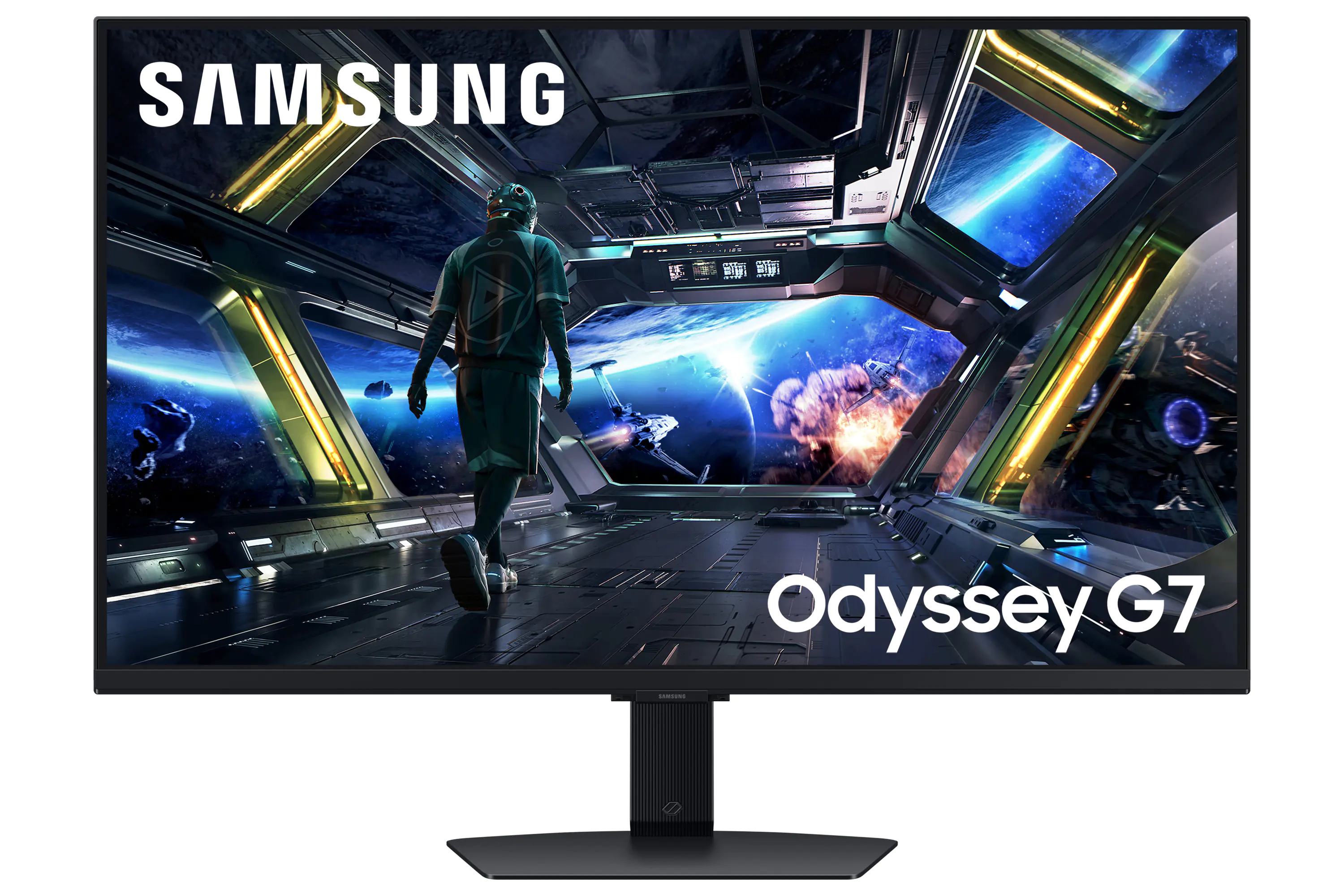 Samsung 81cm(32") Odyssey G7 (G70D) 4K UHD 144 Hz 1 ms Gaming Monitor