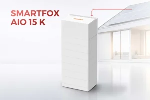 SMARTFOX AIO SET 15k Hybrid WR 30kWh All-in-One Speichersystem - Mediatech SMARTFOX AIO 15K Speichersystem, Ansicht von vorne