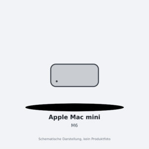 Apple Mac mini, M6 12 CPU-Kerne 12 GPU-Kerne