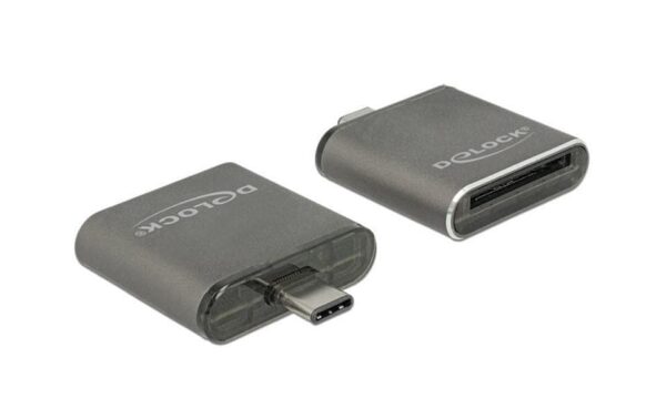 Delock 91498 Card Reader USB Typ-C 1x SD Slot, SDHC, SDXC UHS-II kaufen Schweiz | Mediatech.ch