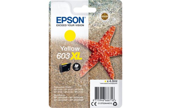Tinte Epson C13T03A44010 Yellow XL, 350 S. Expression Home XP-2100,3100,4100, WF-2810