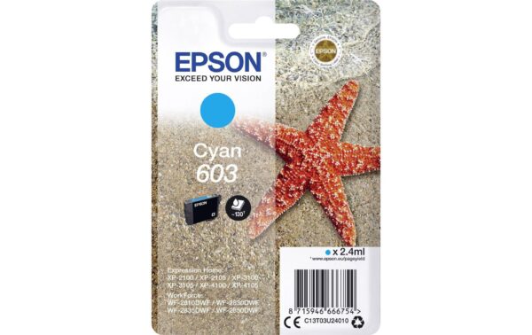 Tinte Epson C13T33514012 Cyan, 130 Seiten Expression Home XP-2100,3100,4100, WF-2810