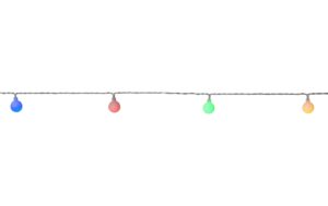 Star Trading Lichterkette Berry Netzbetrieben, 50x LEDs multicolor, IP44