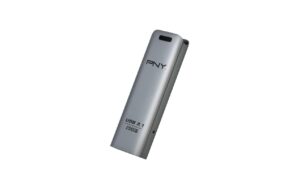PNY USB3 Elite Steel 256GB Metallgehäuse, Lesen: 80MB/s, Schr.: 20MB/s