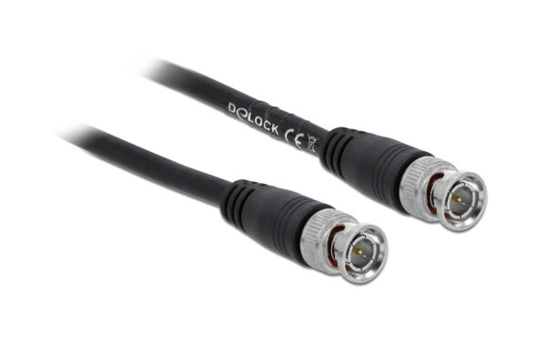 1006195 - Mediatech Kabel BNC-BNC: 3 Meter, 75Ohm, schwarz