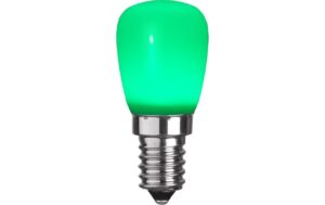 LED Lampe E14 ST26 Grün LED E14 0.9W 10lm