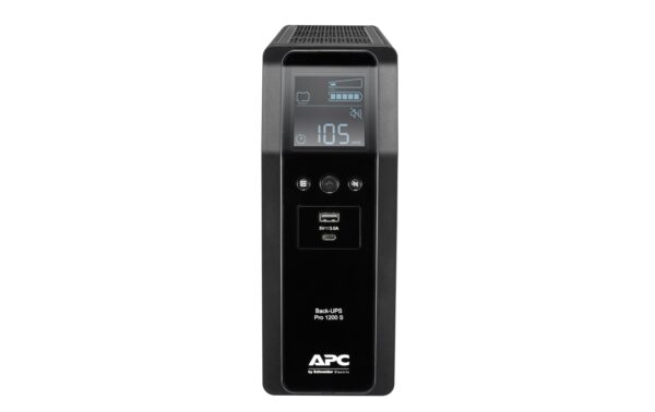 APC USV BR1200SI 1200VA/720W Line Interaktiv, Tower, LCD Display