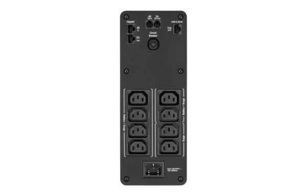 APC USV BR1200SI 1200VA/720W Line Interaktiv, Tower, LCD Display