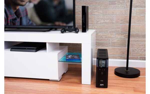 APC USV BR1200SI 1200VA/720W Line Interaktiv, Tower, LCD Display