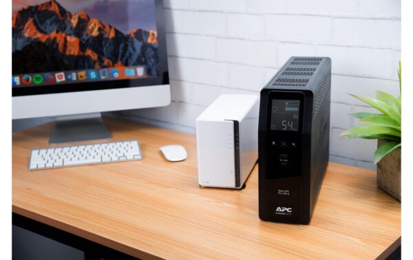 APC USV BR1200SI 1200VA/720W Line Interaktiv, Tower, LCD Display