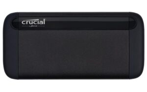 Crucial X8 Portable SSD 500GB USB 3.1 Gen 2, Lesen: 1050MB/s