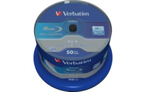 Verbatim BD-R 6x Single Layer 25GB 50-Spind 50er Spindel n.bedruckbar kaufen Schweiz | Mediatech.ch