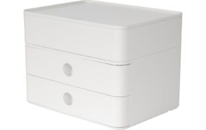 HAN Schubladenbox Allison Smart-Box Plus 2 Schubladen, weiss