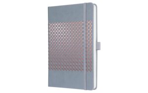Jolie Notizbuch Hardcover glacier grey liniert, 174 Seiten, 80g, 135x203x16mm