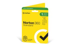 Norton 360 Standard Sleeve, 1 Dev., 1yr, 10GB Cloud Speicher