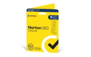 Norton 360 Deluxe Sleeve, 5 Device, 1 Jahr
